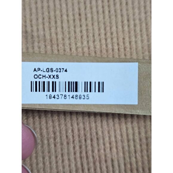 Skims waffle knit long sleeved tee Nwt - Picture 5 of 8